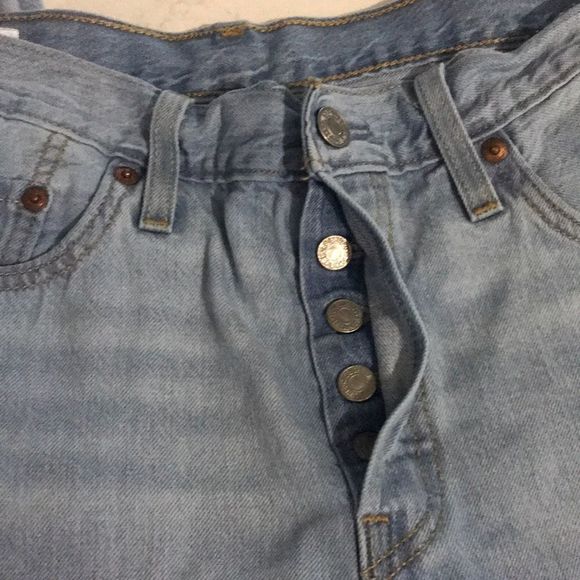 Levi’s 501 Floral Embroidered Jeans - Picture 5 of 7